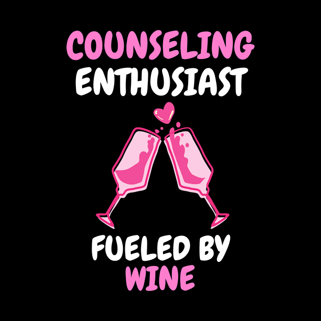 counseling enthusiast fueled by wine by SnowballSteps