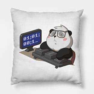 Coder Panda Pillow