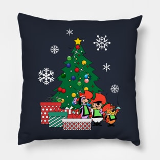 Yippee Yappee And Yahooey Around The Christmas Tree Pillow