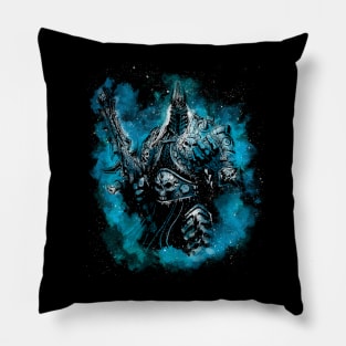 Blue power Pillow