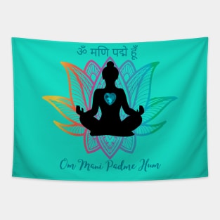 Om Mani Padme Hum Tapestry