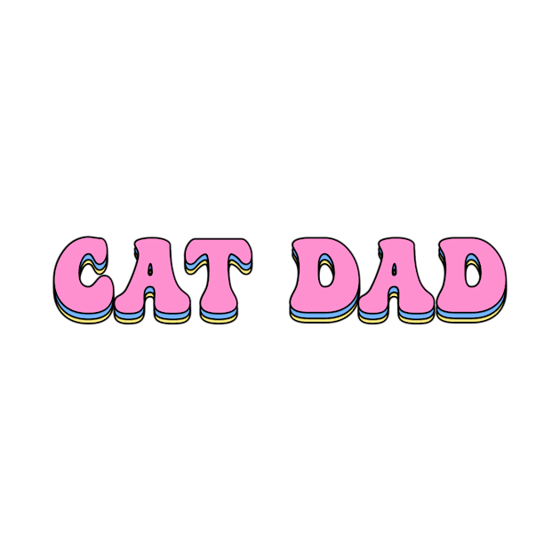 Cat Dad by Jackal Heart Designs