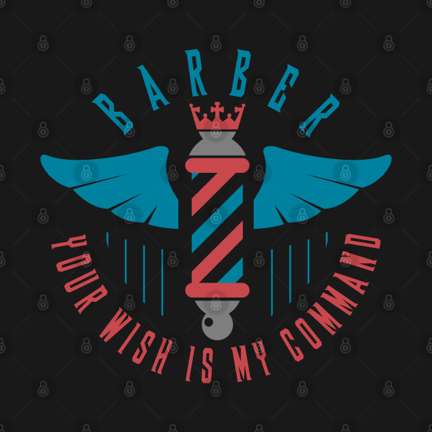 Barber King - Barber - T-Shirt | TeePublic