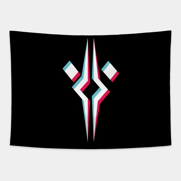 Fulcrum Logo Design Tapestry by Galactee 99