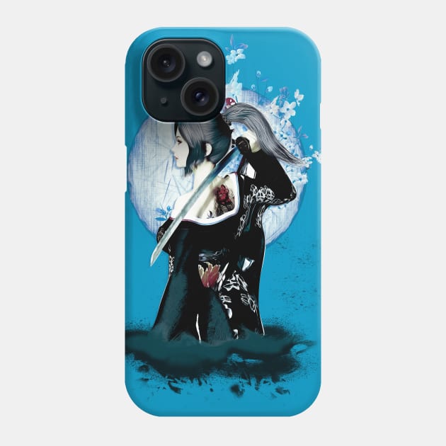 Kunoichi Phone Case by Artwork Simpson