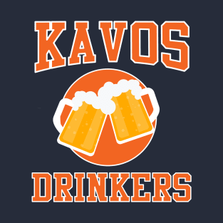 Kavos Drinkers Cheers Beers T-Shirt