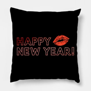 New Year Graphic Tee Pillow