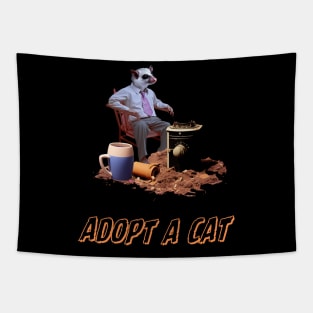 Support your local street cats Tapestry