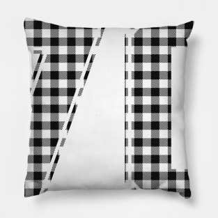 Plaid Number - 70 - Dark Pillow