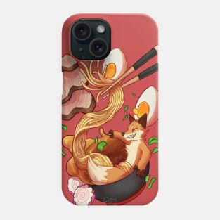 Ramen Fox Phone Case