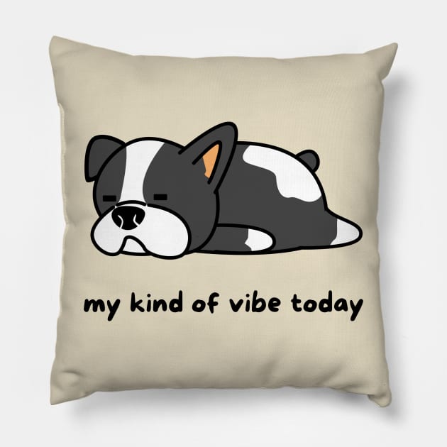 My kind of vibe Pillow by gronly