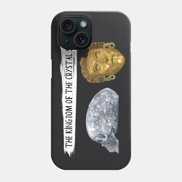 Crystal Skull Artifacts Phone Case by Buff Geeks Art