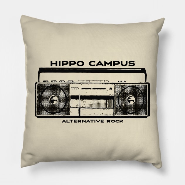 Hippo Campus Pillow by Rejfu Store