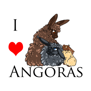 I Heart...Angoras! T-Shirt