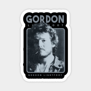 Gordon Lightfoot singer retro Magnet