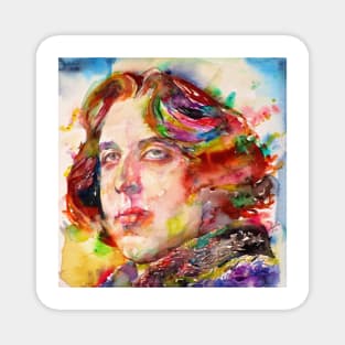 OSCAR WILDE watercolor portrait .15 Magnet