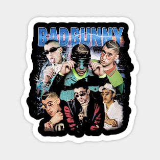 Bad Bunny Vintage Magnet