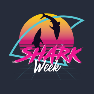 80s Shark Week T-Shirt