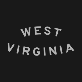 West Virginia Typography T-Shirt