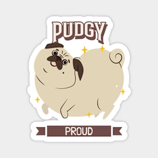 Chunky Pug Magnet