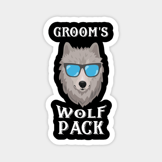 Bachelor Party T Shirts I Wolfpack Magnet by biNutz