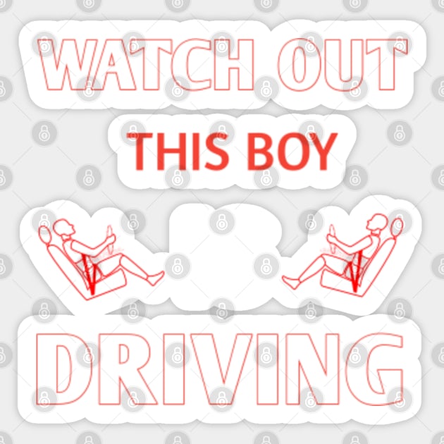 Funny Student Driver Gifts New Driver This Boy Is Driving,Gift Ideas for  passing drivers test,Gifts for someone Learning to drive,first time car