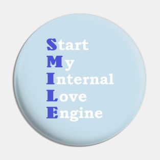 Smile Quote Pin