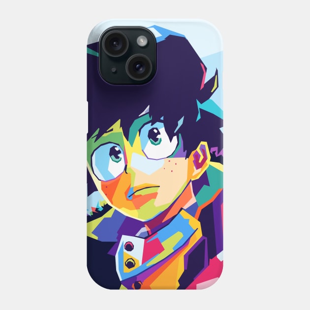 Anime Sad Pop Art Phone Case by Zet Art