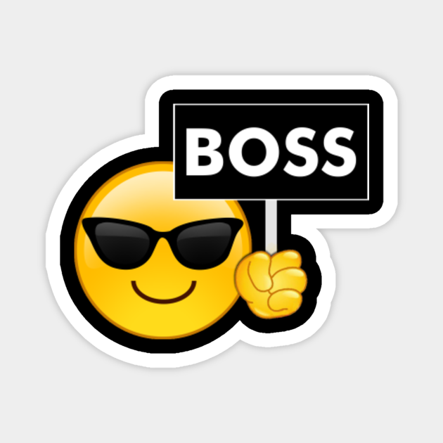 Boss Emoji Sunglasses Boss Emoji Sunglasses TeePublic