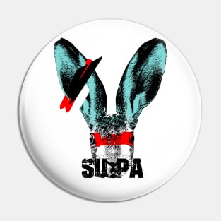 Supa Rabbit Pin