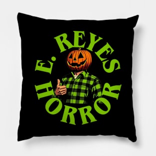 E. Reyes Horror Logo 2024 Pillow