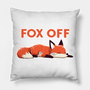 Fox off Pillow