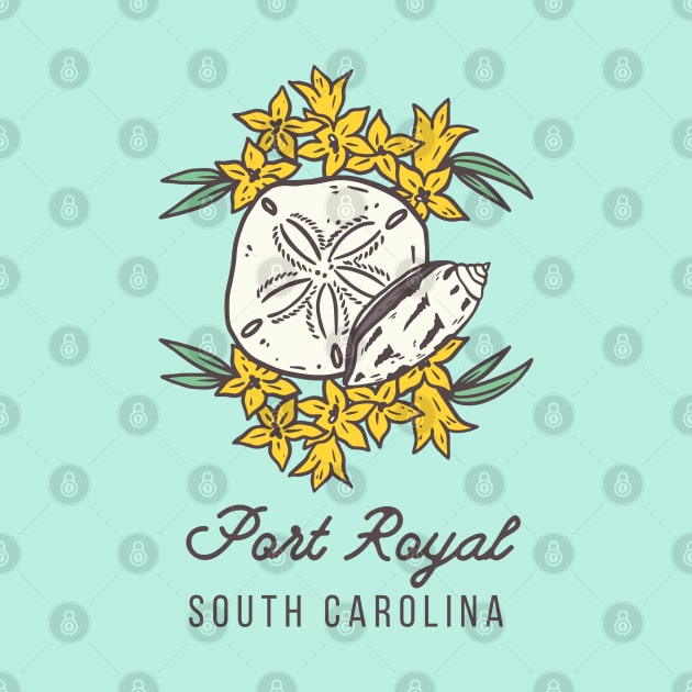 Port Royal South Carolina SC Tourist Souvenir by carolinafound