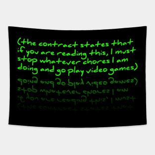 Gamer Christmas Tapestry