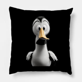 Cute funny duck Pillow