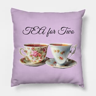 Tea for two Pillow