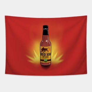 Red XIII Hot Sauce Tapestry