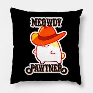 Sheriff Purrlock - Meowdy Pawtner Pillow