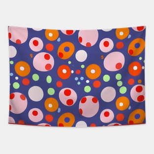 Polka Dot Pattern Tapestry