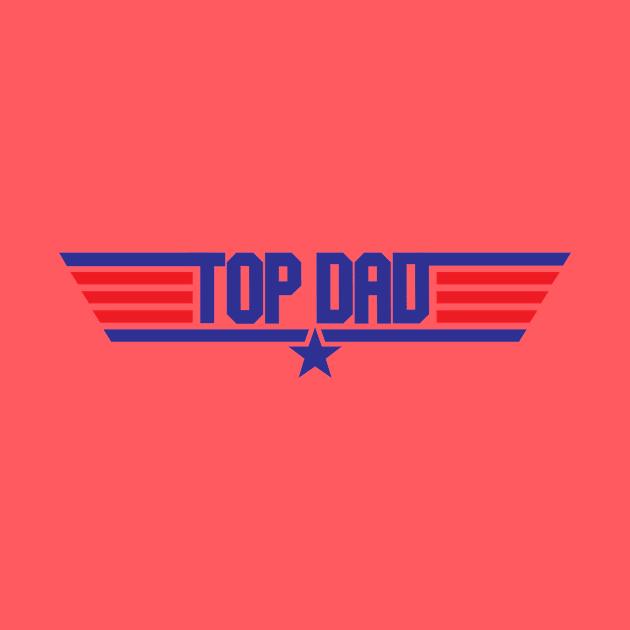 Top Dad Top Gun Logo by Rebus28