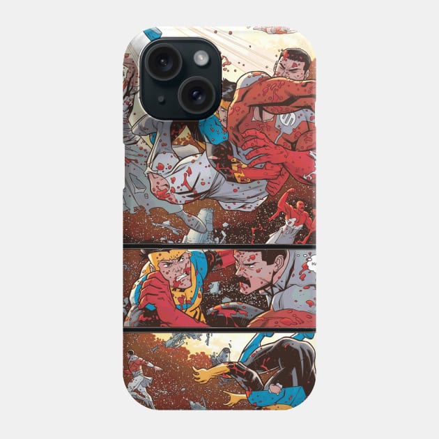 invincible comic strip Phone Case by super villain