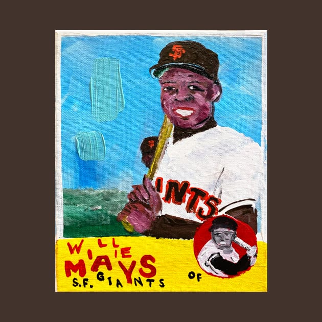 Willie Mays by ElSantosWorld