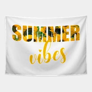 Sunflower Summer Vibes Tapestry