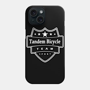 Tandem bicycle Phone Case