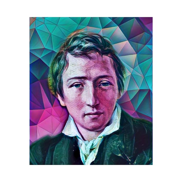 Heinrich Heine Portrait | Heinrich Heine Artwork 4 by JustLit