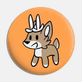 Plush deer. Pin