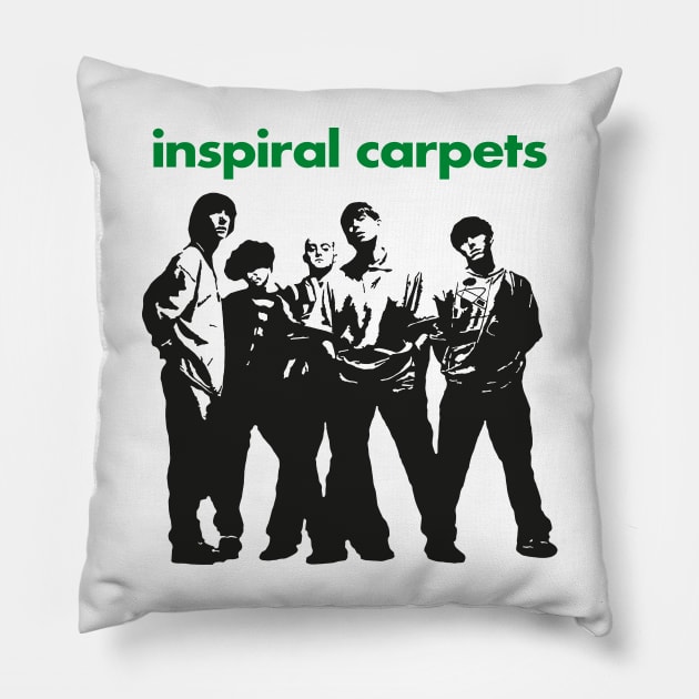 Inspiral Carpets Pillow by ProductX