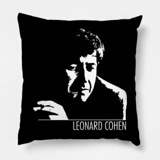 Leonard Cohen Pillow