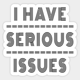 Daddy Issues Song Plaque Drawing Sticker for Sale by bestshowsticker