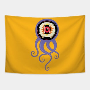 Eye Sid Squid Tapestry